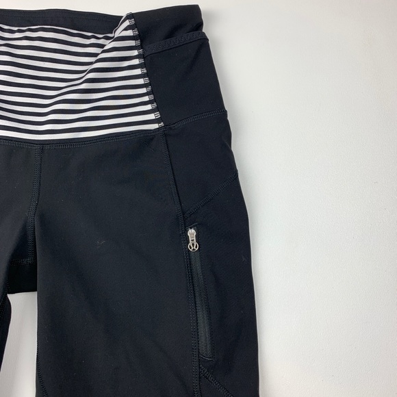 🎉SOLD🎉Lululemon Size 6 Run Ice Queen Yoga Pants - Picture 4 of 8
